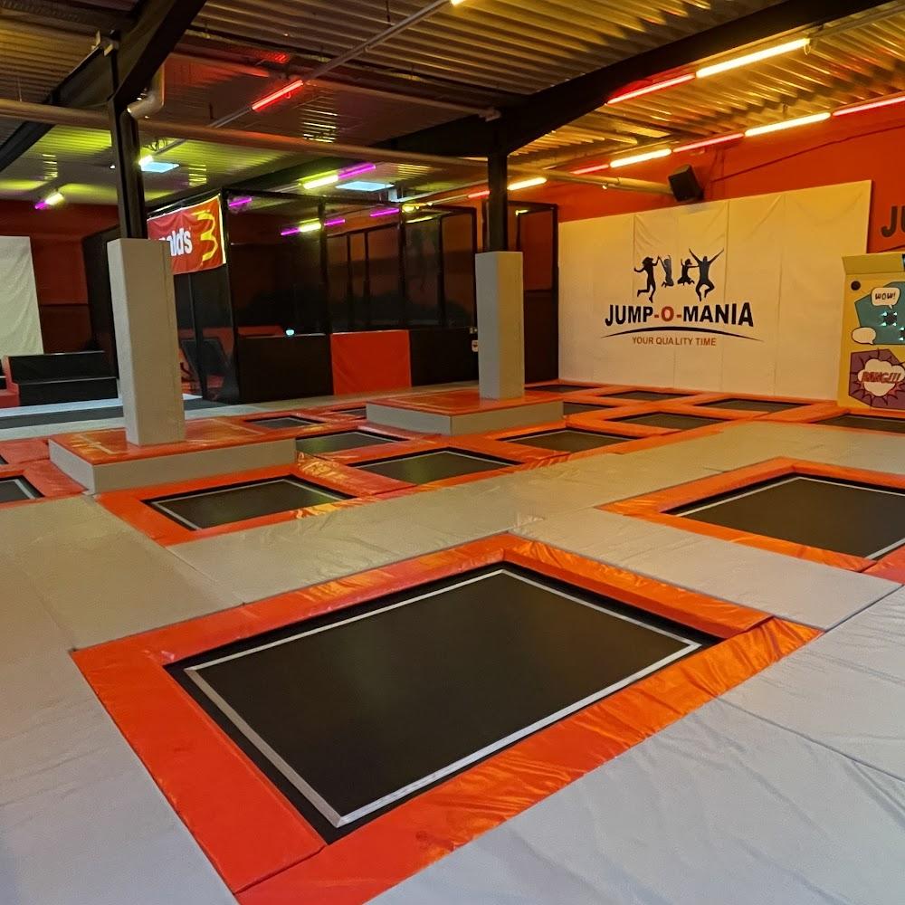 Indoor trampoline park,